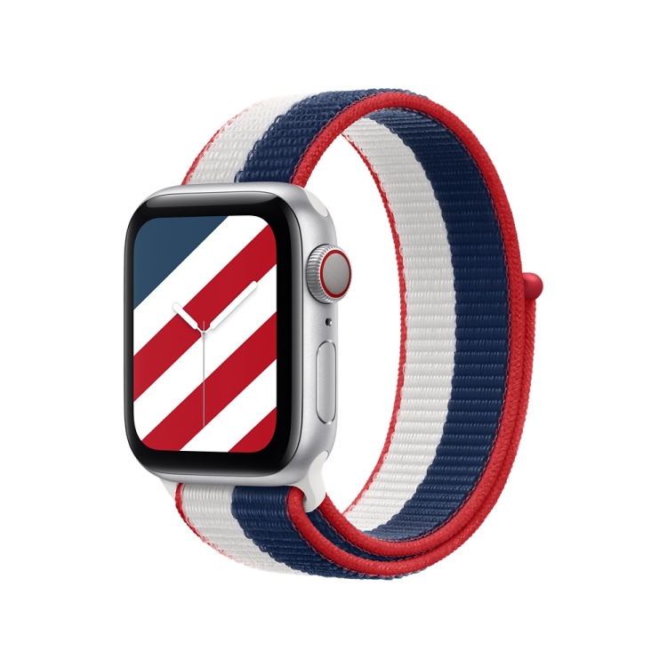International Series Loopback Watch Bands For Apple Watch Ultra 49mm&Watch Ultra 2 49mm / Series 9&8&7 45mm / SE 3&SE 2&6&SE&5&4 44mm / 3&2&1 42mm(United States)