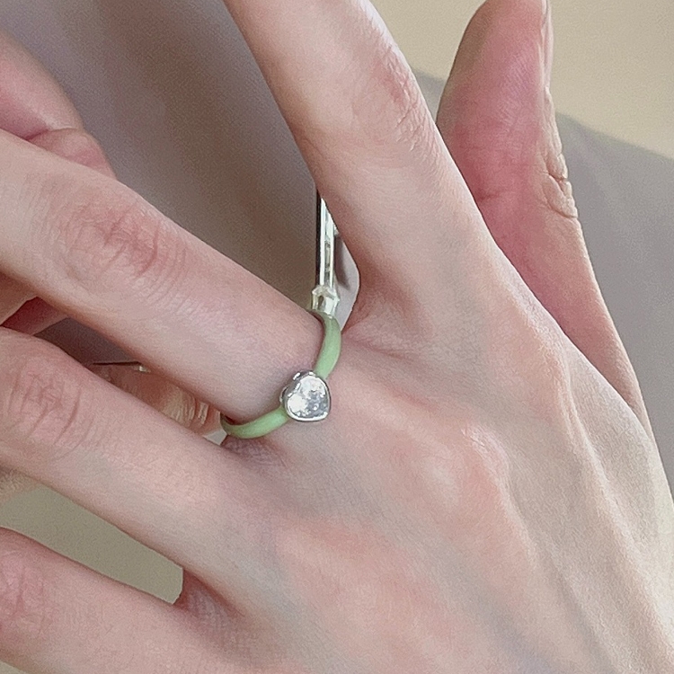 Ladies Light Luxury Pearl Butterfly Opening Adjustable Combination Ring, Specification:J3293