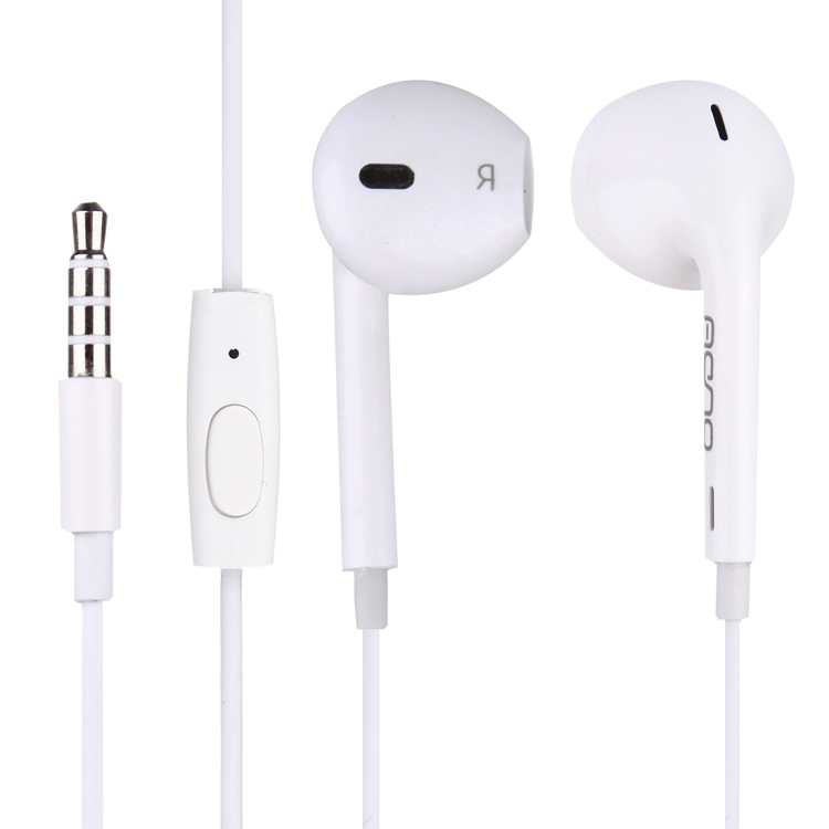 ONDA EP10 In-Ear Stereo Earphone with Wire Control + MIC, Support Hands-free for iPhone, iPad, iPod, Samsung, HTC, Sony(White)