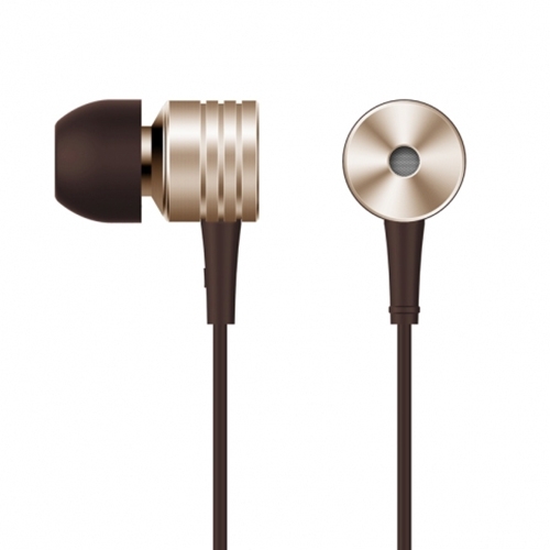 Original Xiaomi 1MORE Piston Classic Smart Wired Control In-Ear Earphone Stereo Bass Ear Cup With MEMS Microphone for Xiaomi, iPhone, iPad, iPod, Samsung, HTC, Sony, Huawei and Other Audio Devices(Gold)