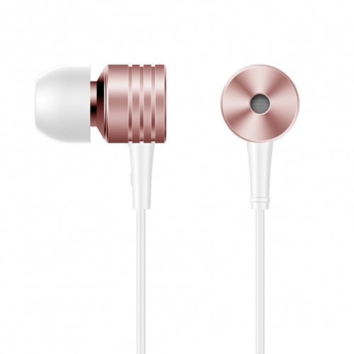 Original Xiaomi 1MORE Piston Classic Smart Wired Control In-Ear Earphone Stereo Bass Ear Cup With MEMS Microphone for Xiaomi, iPhone, iPad, iPod, Samsung, HTC, Sony, Huawei and Other Audio Devices(Rose Gold)