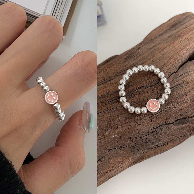 Platinum Plated Ladies Vintage Wear Combination Ring, Specification:J3023