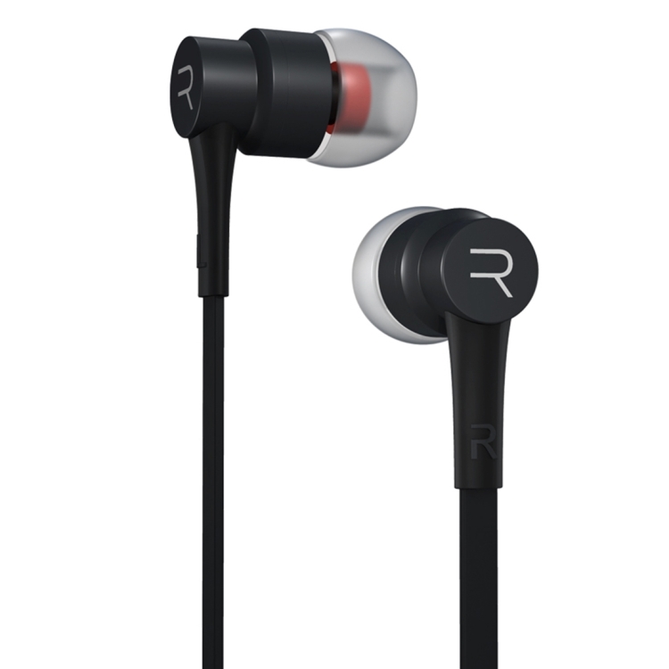 REMAX RM-535i In-Ear Stereo Earphone with Wire Control + MIC, Support Hands-free for iPhone, Samsung, HTC, Motorola, MEIZU(Black)