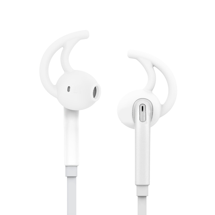 ROCK Mucu In-Ear Stereo Bass Wired Earphone With Remote and Mic for iPhone, iPad, iPod, Xiaomi, Samsung, Huawei and Other Smartphones with 3.5mm Earphone Port(White)