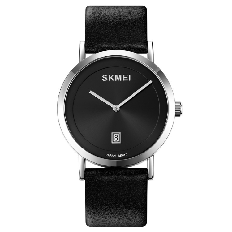 SKMEI 1907 Multifunctional Men 30M Waterproof Fashion Quartz Digital Wrist Watch(Silver)