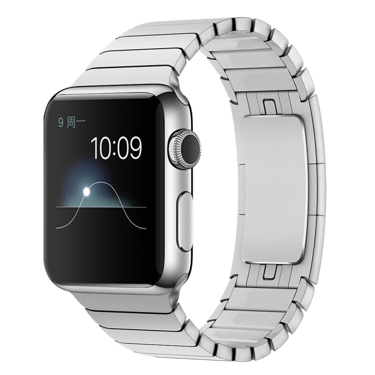 Stainless Steel Watch Band For Apple Watch 42mm / 41mm / 40mm / 38mm (Silver)