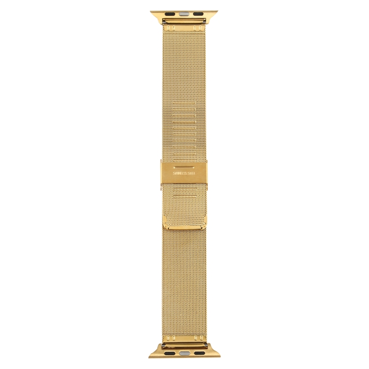 Stainless Steel Watch Band for Apple Watch Series 3 & 2 & 1 38mm(Gold)