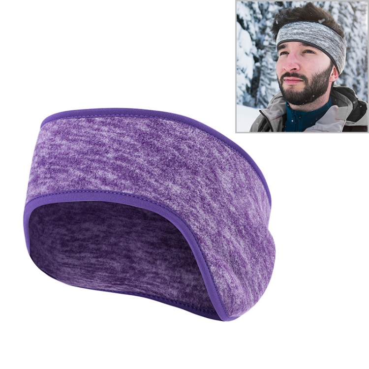 YIPINU JE-B Winter Riding Turban Sports Warm Ear Protection Headband(Purple)