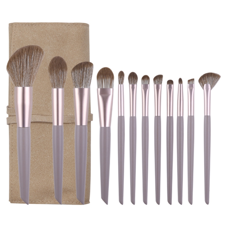 ZOREYA WG-1203-500 12 In 1 Makeup Brush Set Makeup Tool Brush, Specification: Makeup Brush + Brush Bag